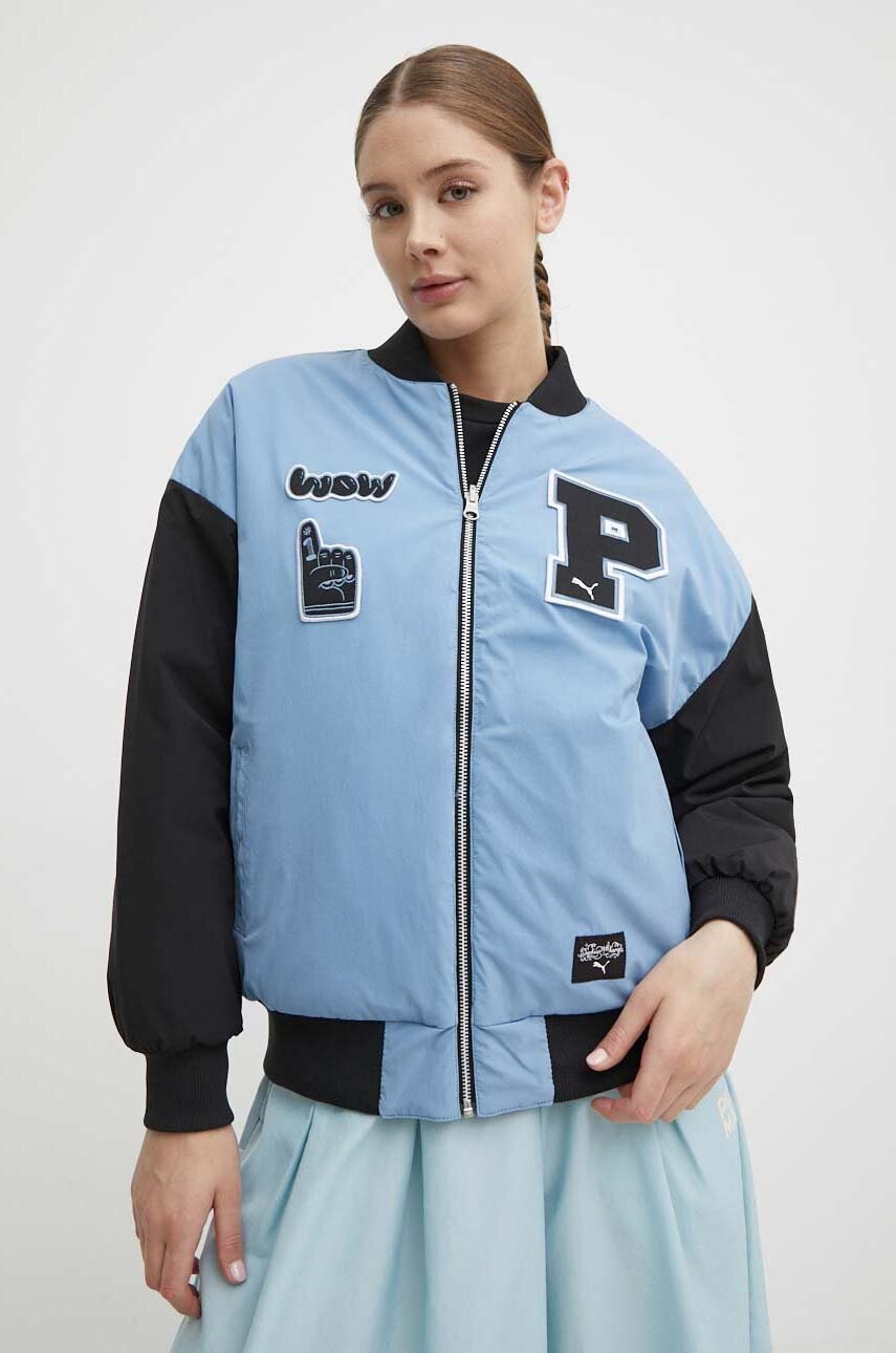 Puma  Oboustranná dětská bomber bunda   X SOPHIA CHANG