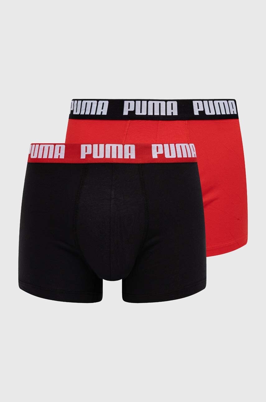 Puma  přiléhavé boxerky pánské bavlněné s elastanem Everyday Basic 2-pack