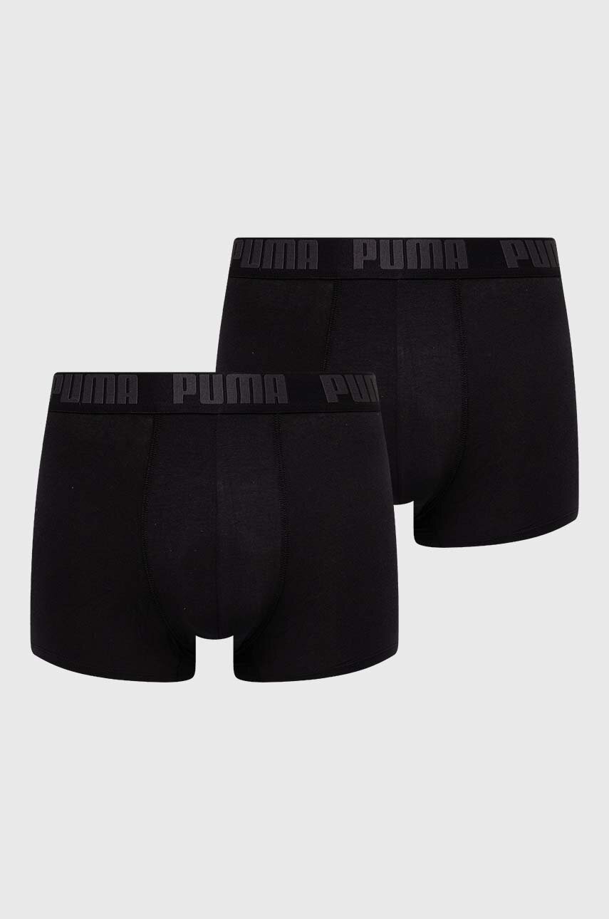 Puma  přiléhavé boxerky pánské bavlněné s elastanem Everyday Basic 2-pack