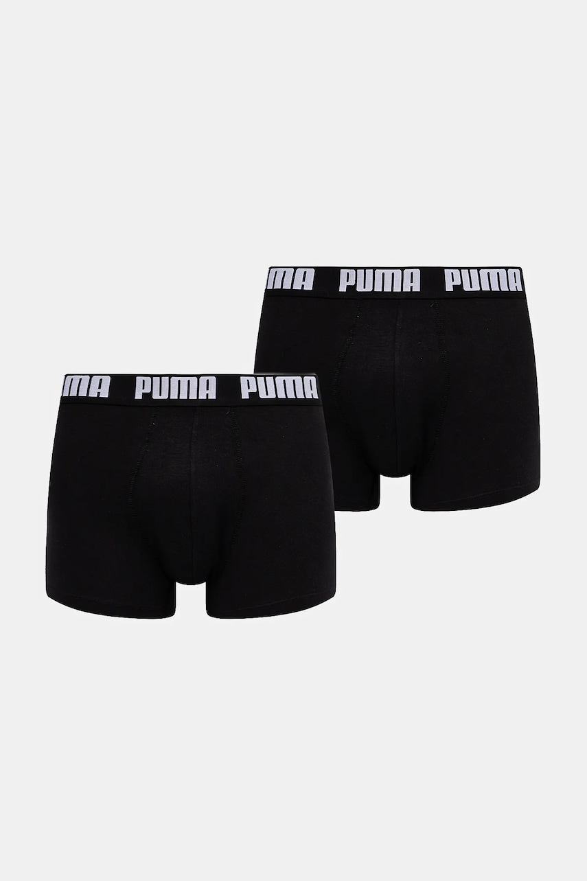 Puma  přiléhavé boxerky pánské bavlněné s elastanem Everyday Basic 2-pack