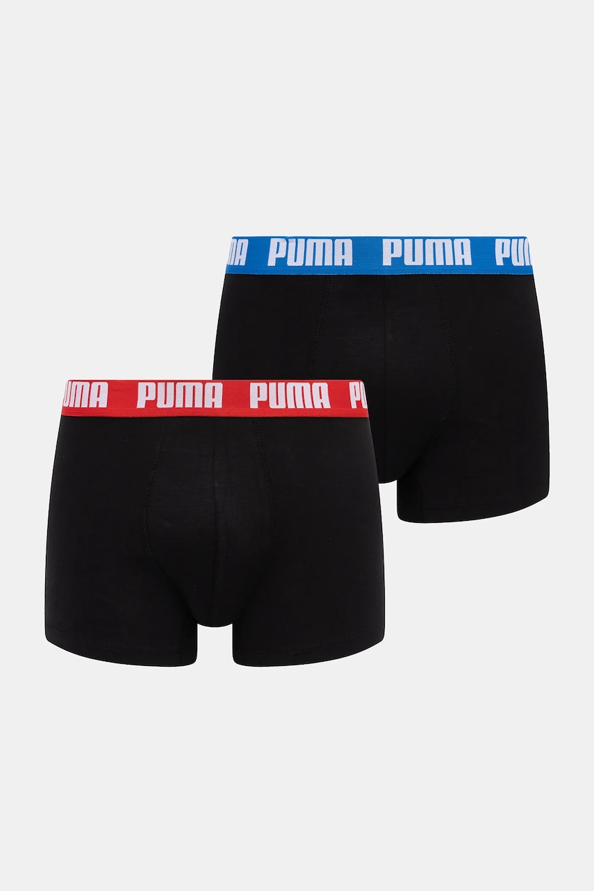 Puma  přiléhavé boxerky pánské bavlněné s elastanem Everyday Basic 2-pack