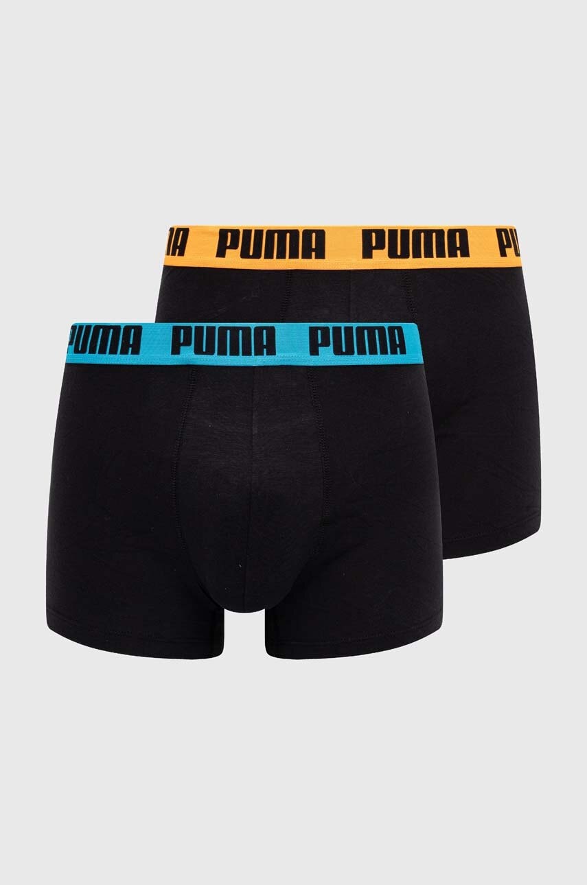 Puma  přiléhavé boxerky pánské bavlněné s elastanem Everyday Basic 2-pack