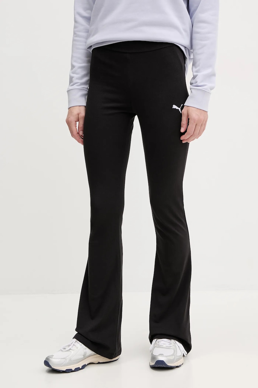 Puma  sportovní legíny dámské bavlněné s elastanem Flared Leggings
