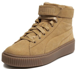 Puma - Women's Shoes - Suede Platform Mid Jr 366018