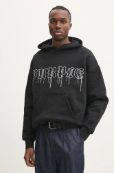 PURPLE BRAND  Bavlněná mikina  HWT FLEECE PO HOODY
