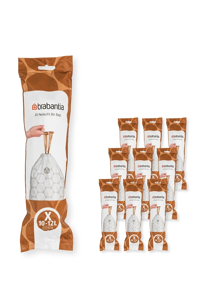 Pytle na odpadky Brabantia PerfectFit, X, 10-12 L, 10 x 20 ks