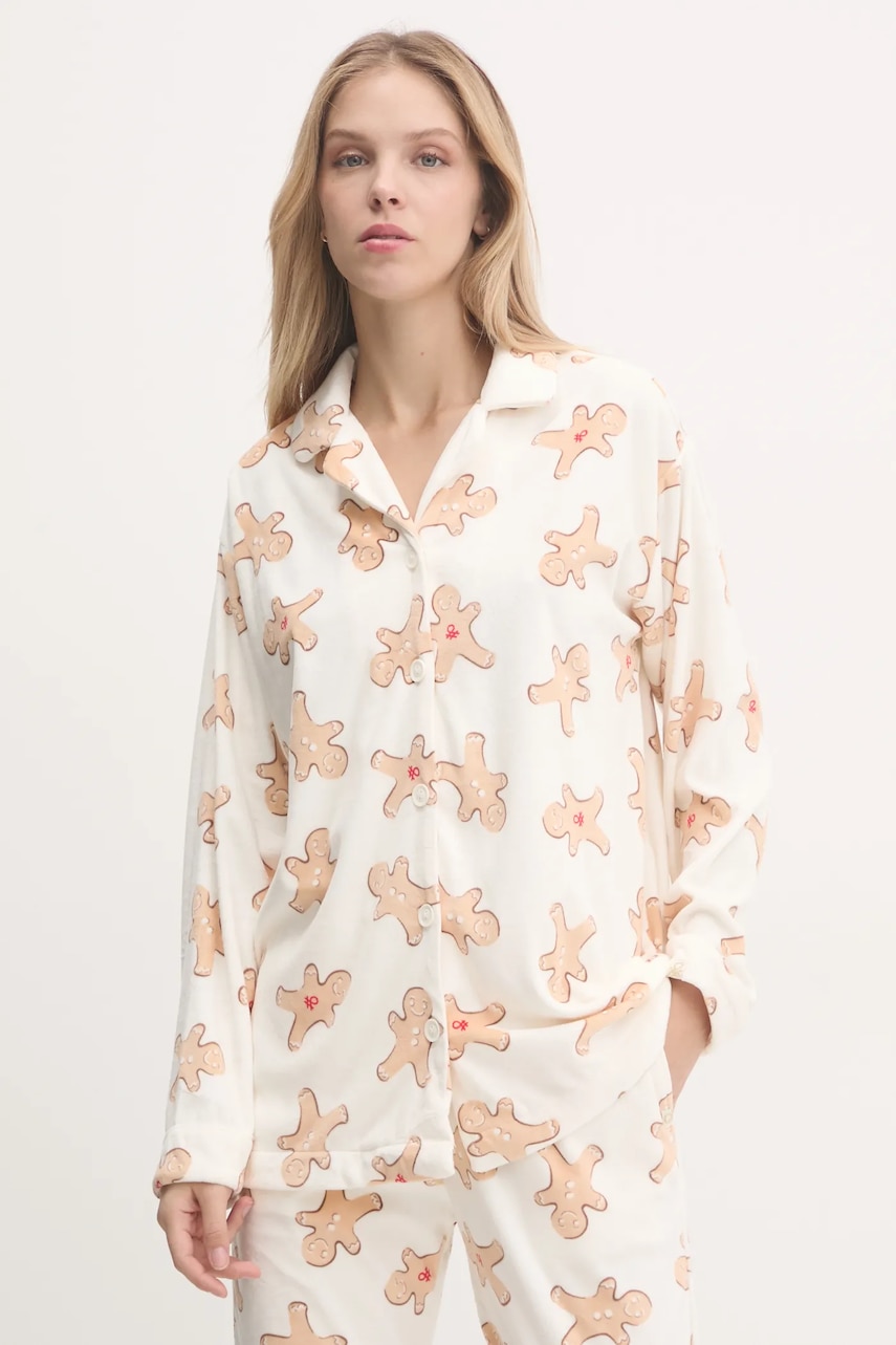 Pyžamová košile United Colors of Benetton