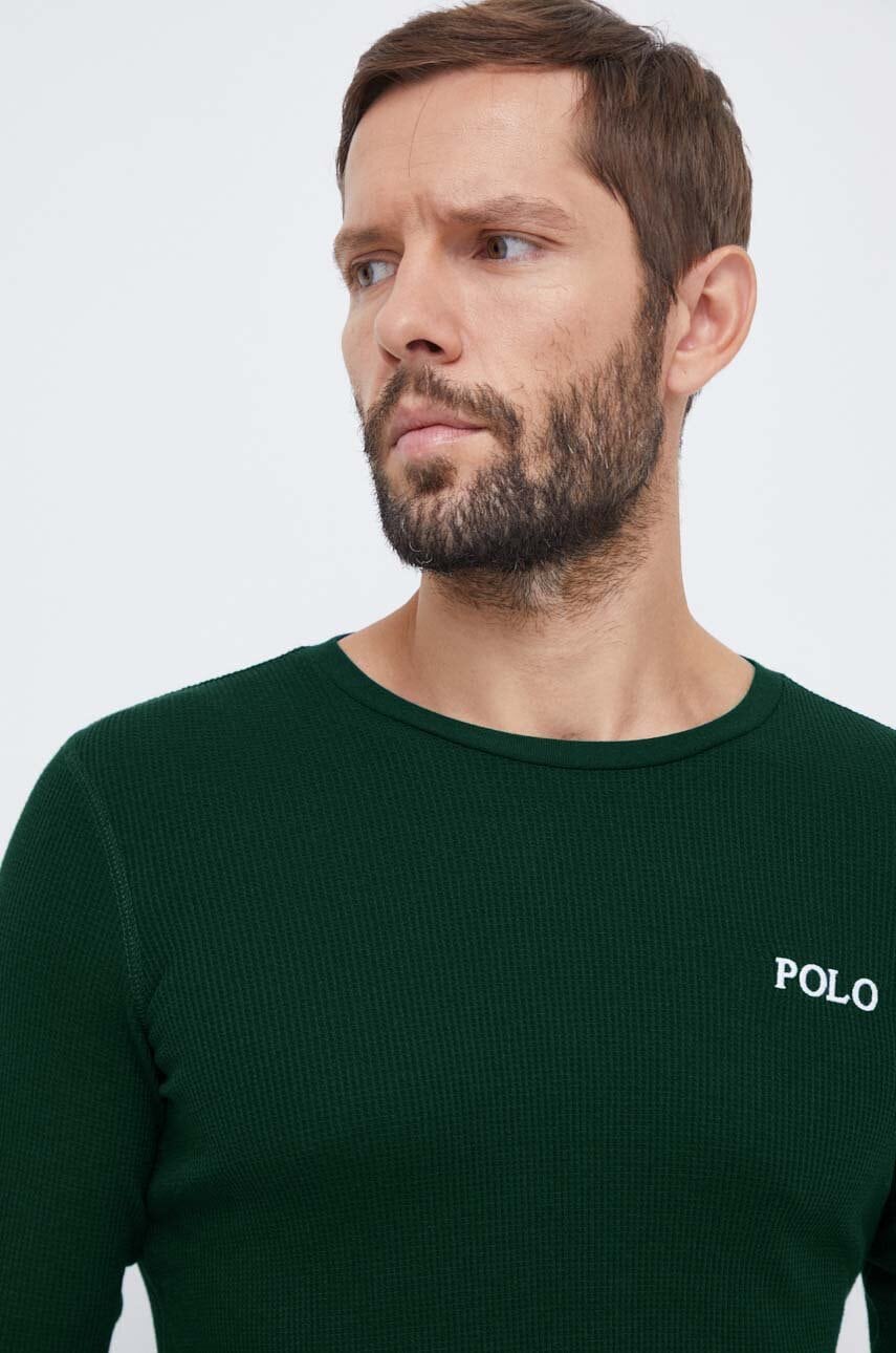 Pyžamové tričko s dlouhým rukávem Polo Ralph Lauren