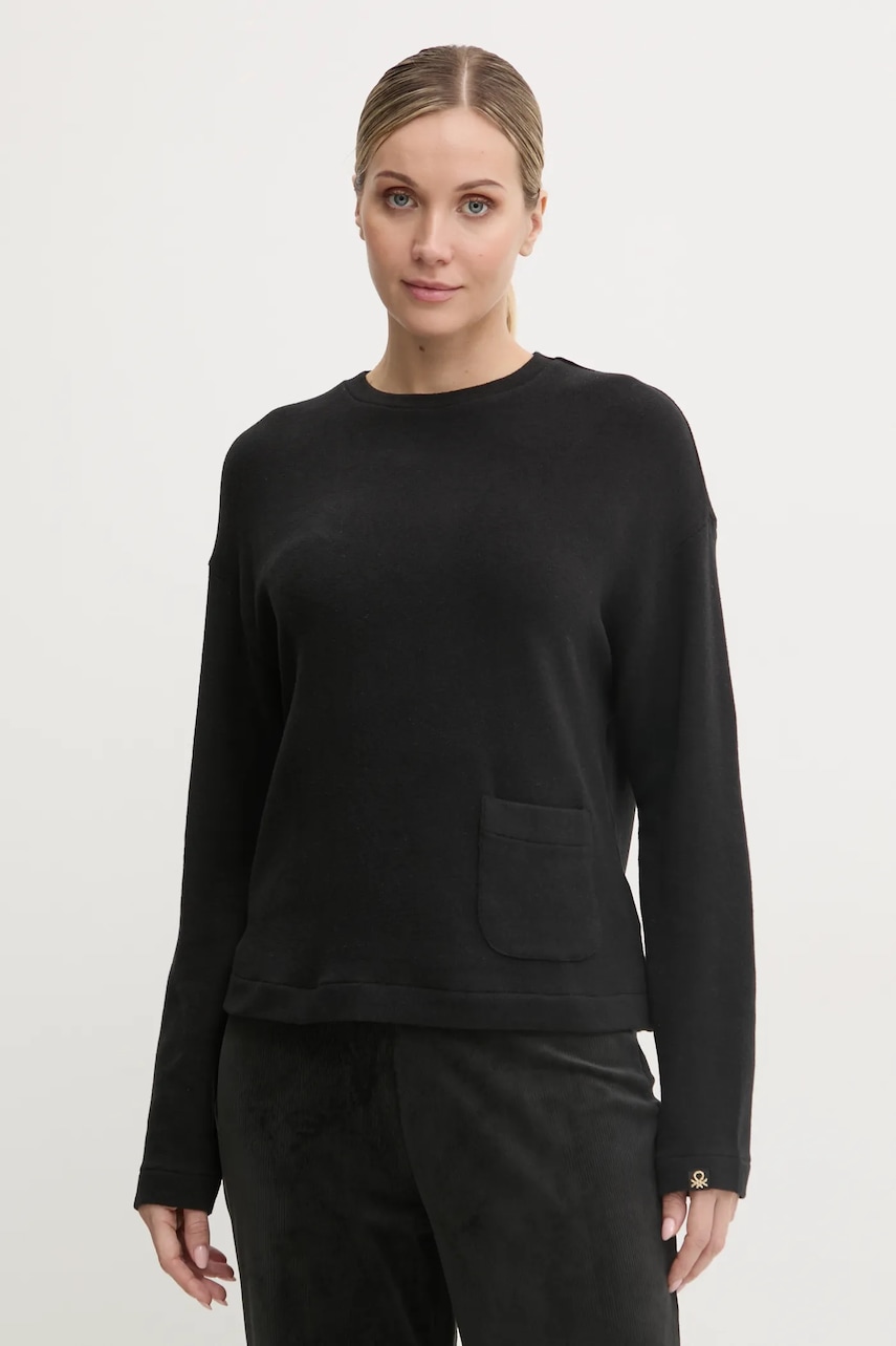 Pyžamové tričko s dlouhým rukávem United Colors of Benetton