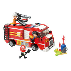 Qman Mine City Fire Line 12012 Cisternová automobilová stříkačka