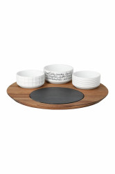 Raeder  Servírovací tác s miskami  Together Set 30 cm