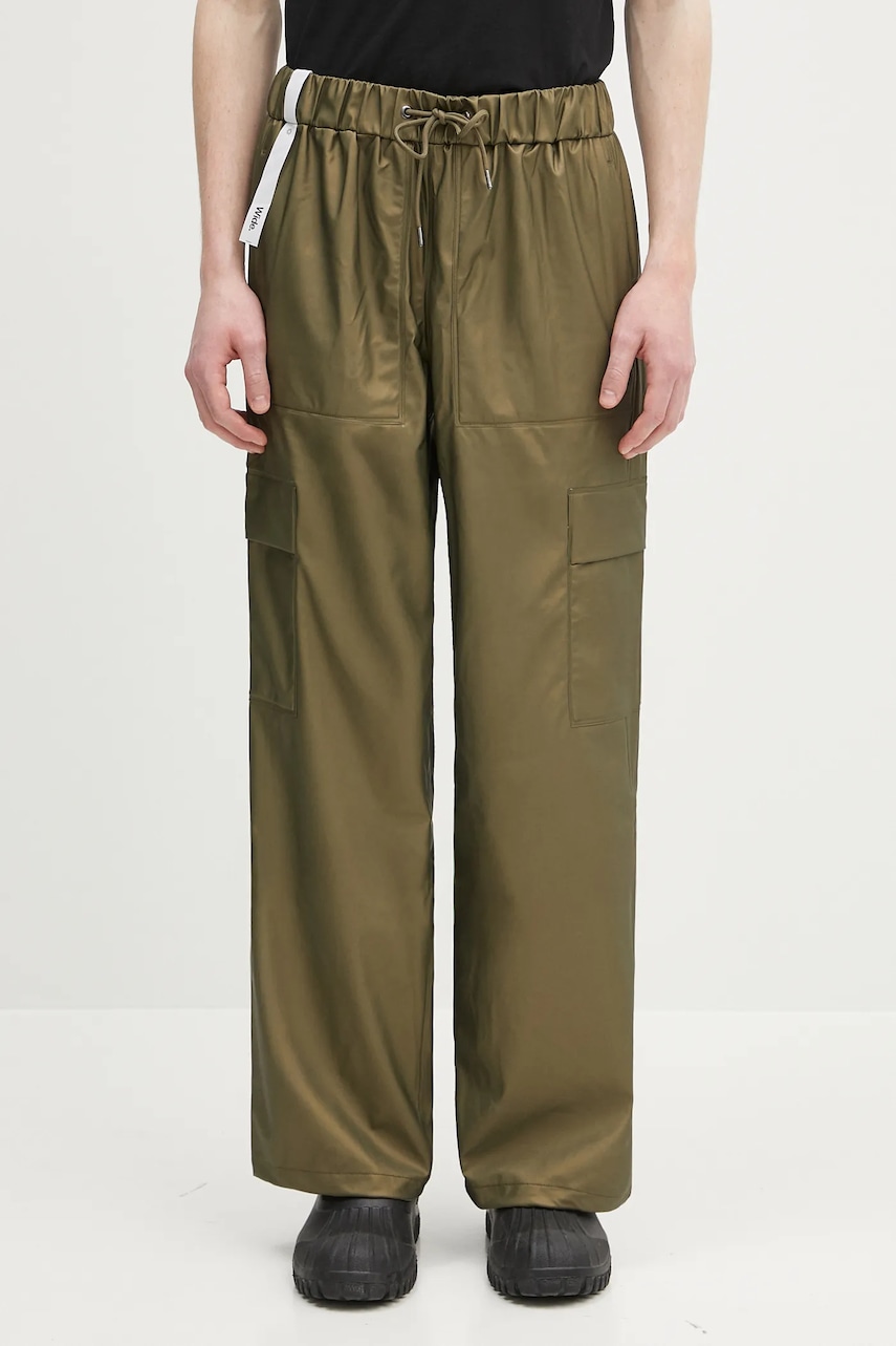Rains  Kalhoty  Cargo Rain Pants Wide W3
