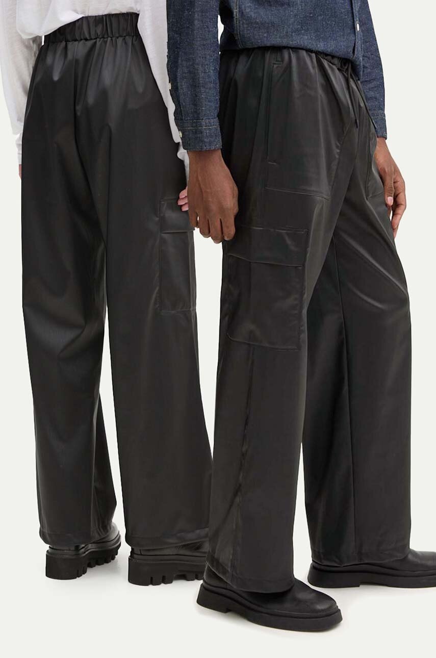 Rains  Kalhoty  Cargo Rain Pants Wide W3