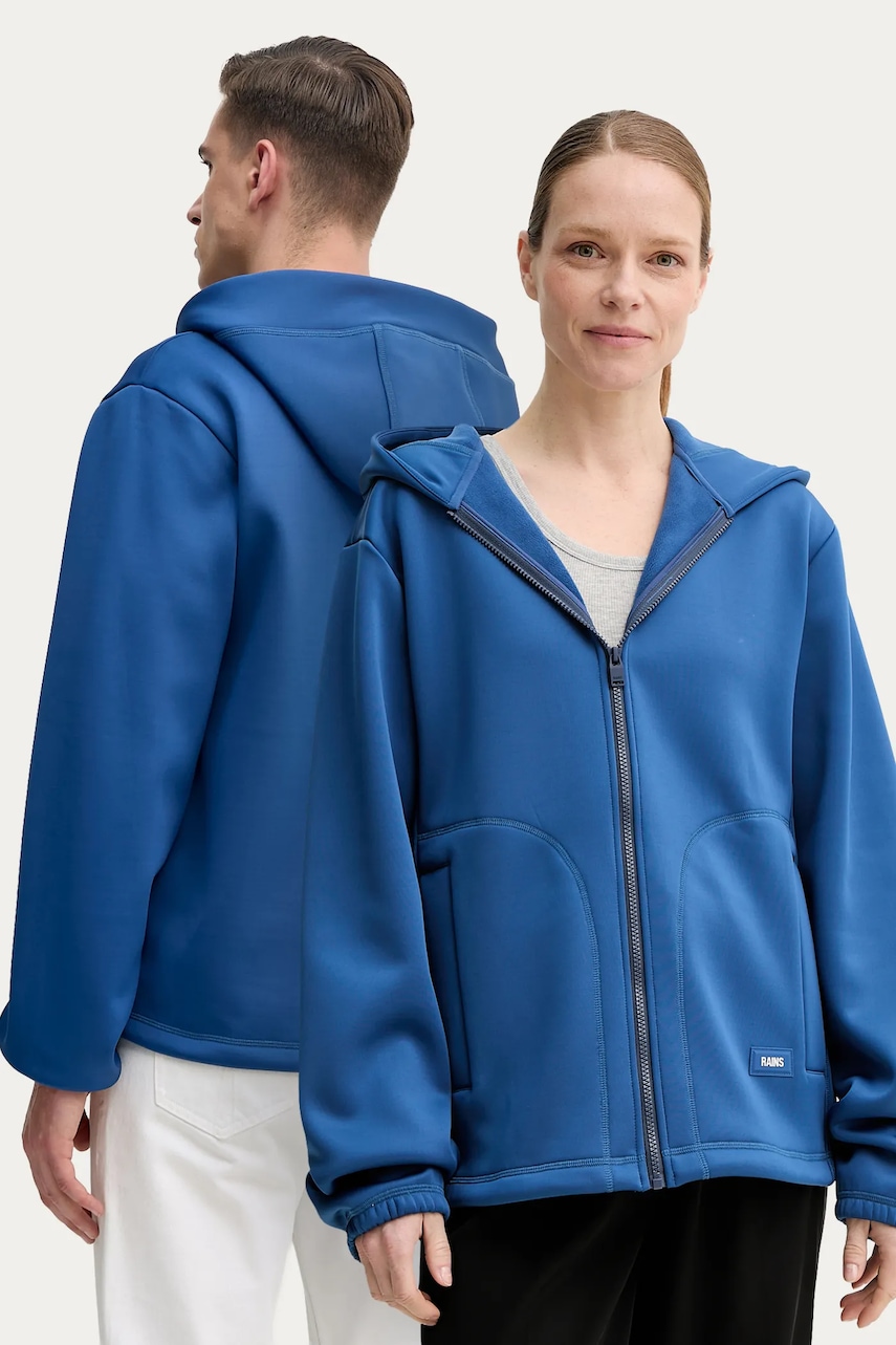Rains  Mikina  Safi Fleece Hood Jacket T1