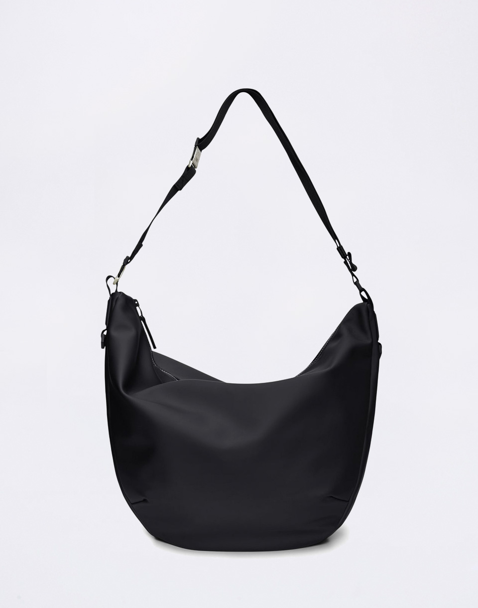 Rains Valera Shoulder Bag Large 01 Black