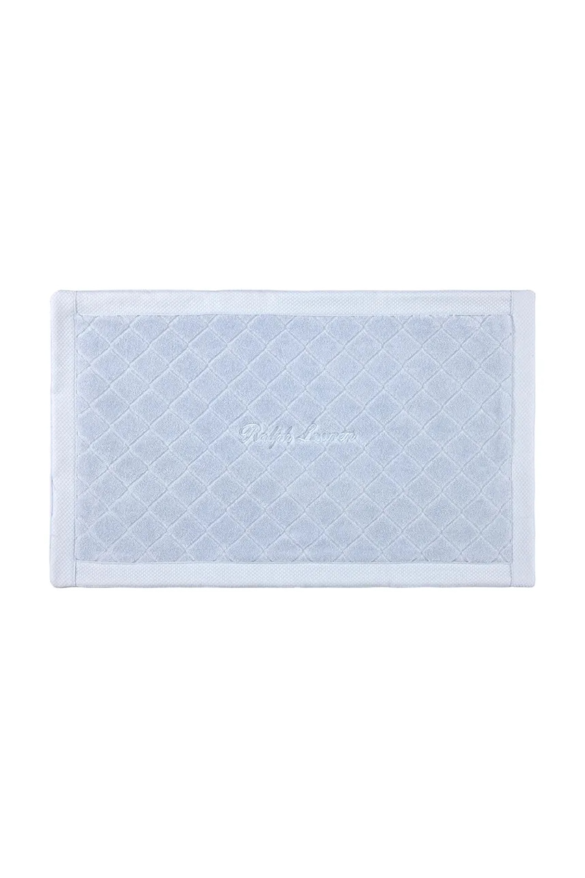 Ralph Lauren  Bavlněný koupelnový kobereček  DULANEY Sheerblue 50 x 80 cm