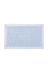 Ralph Lauren  Bavlněný koupelnový kobereček  DULANEY Sheerblue 50 x 80 cm