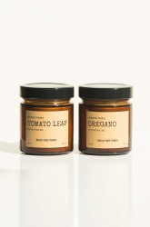 Really Nice Things  Sada vonných svíček  Tomato Leaf & Oregano 2 x 100 g 2-pack