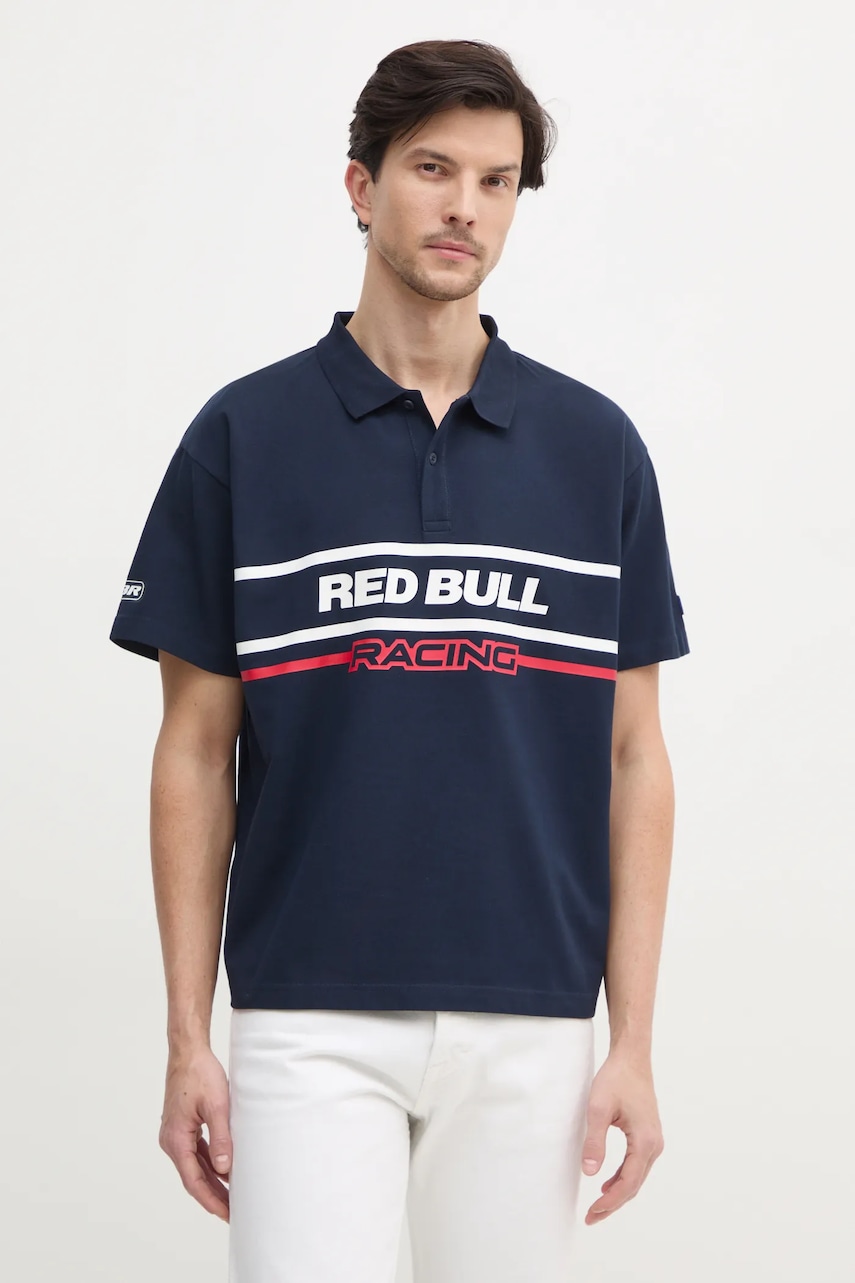 Red Bull Racing x Pepe Jeans  Bavlněné polo tričko  MOTO PANEL POLO