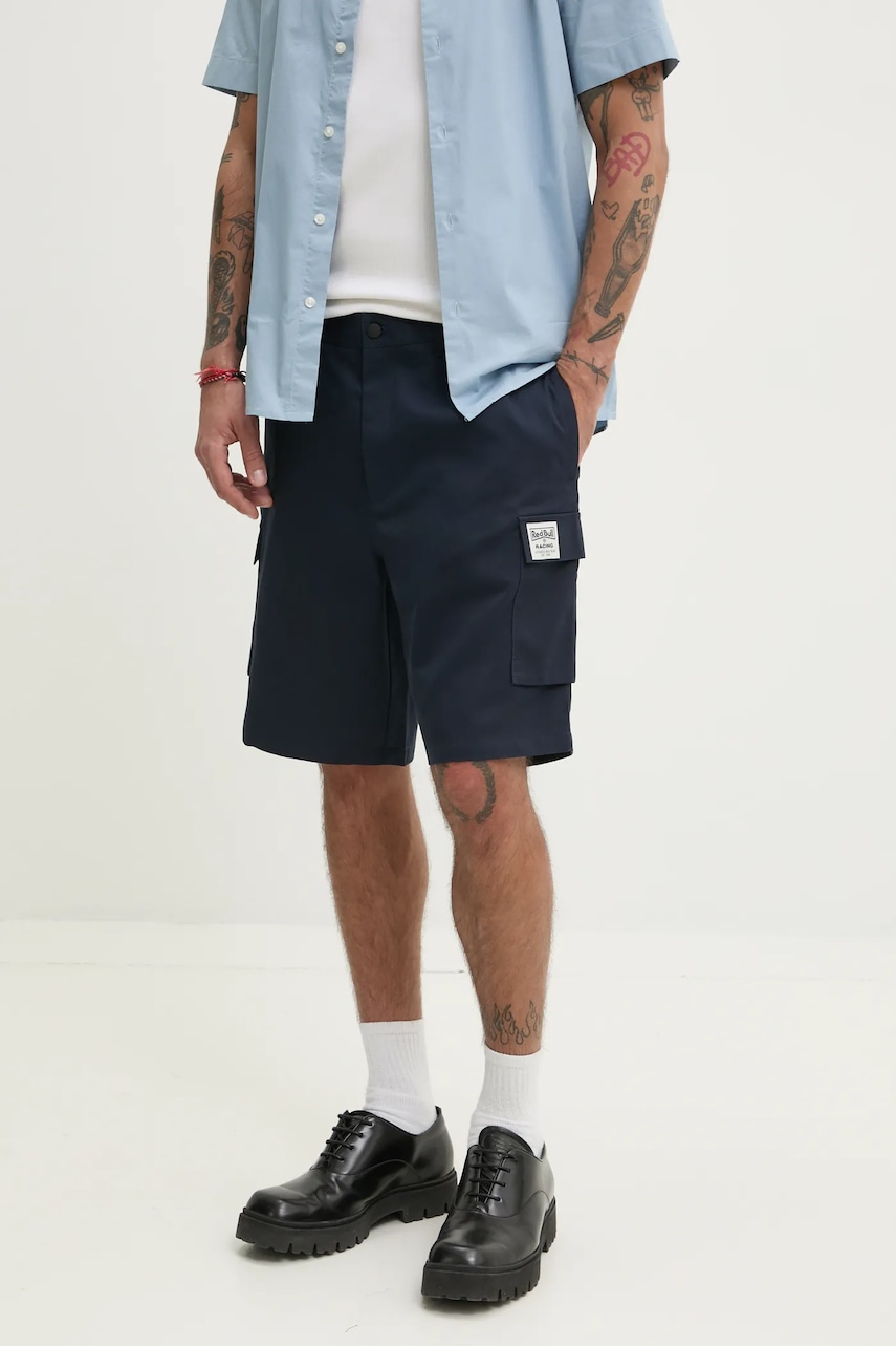 Red Bull Racing x Pepe Jeans  Bavlněné šortky  CARGO SHORT