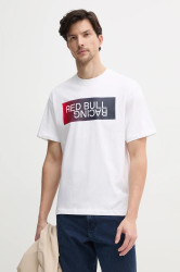Red Bull Racing x Pepe Jeans  Bavlněné tričko  OMBRE LOGO TEE