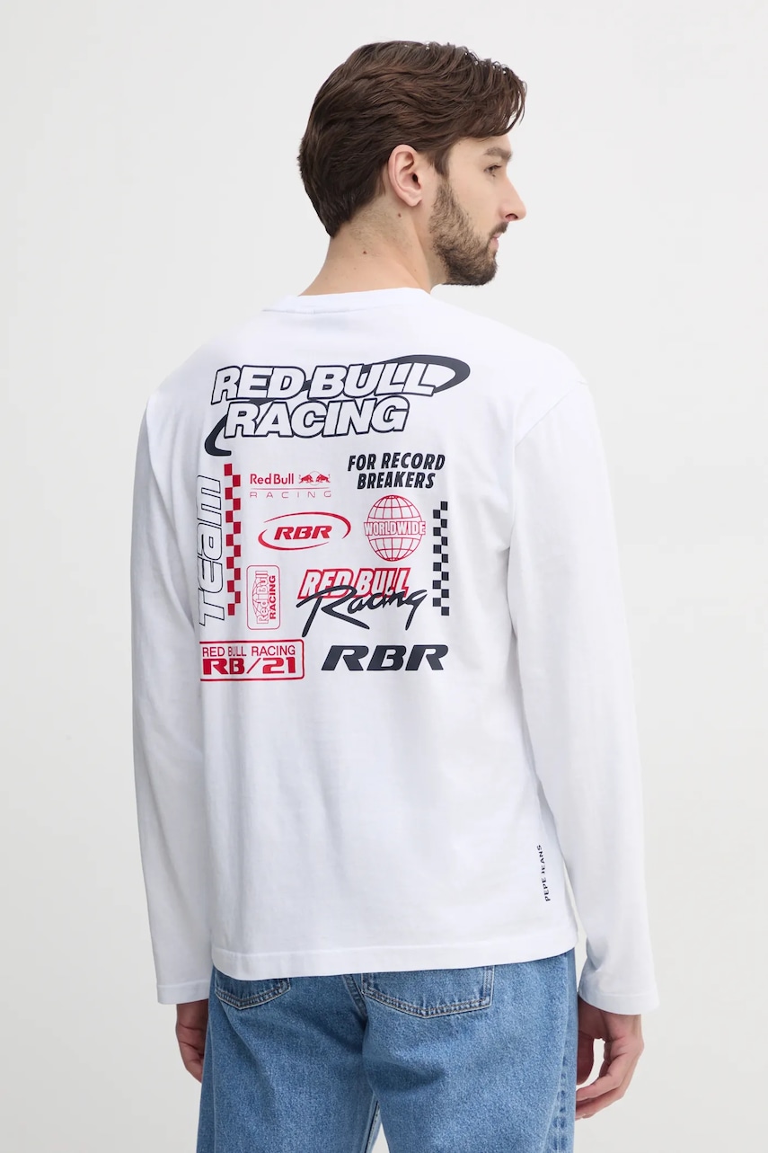 Red Bull Racing x Pepe Jeans  Tričko s dlouhým rukávem  SPEED LOGO LS TEE