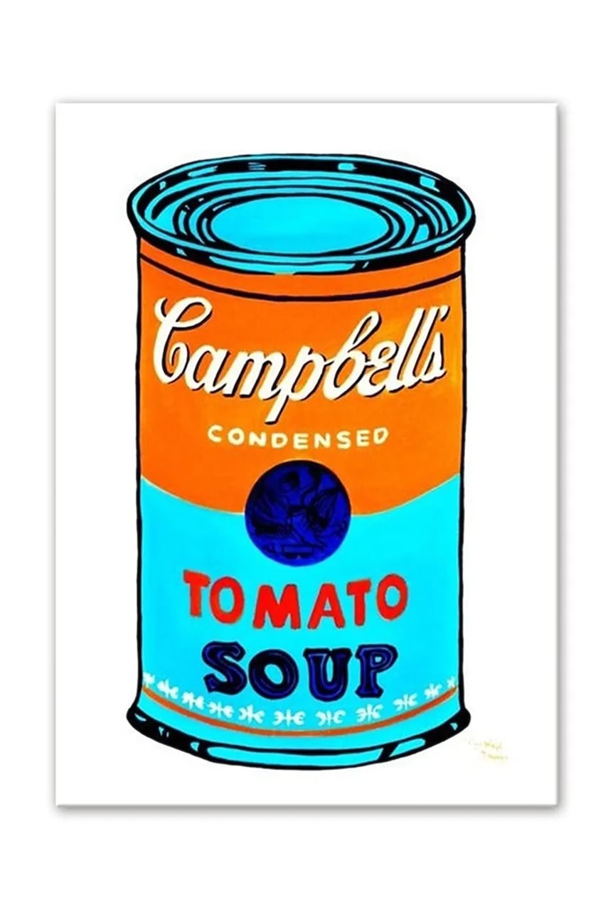 Reprodukce malovaná olejem home & lifestyle Campbell's Tomato Soup, Andy Warhol