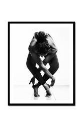 Reprodukce na plátně v rámu