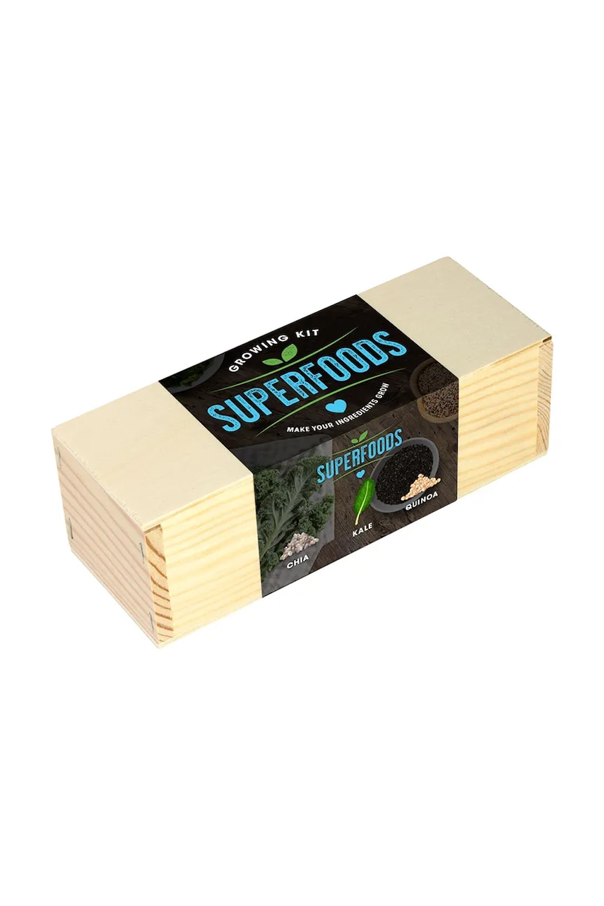 Resetea  Sada na pěstování rostlin  Superfoods Growing Kit 21 x 7,8 x 6,5 cm