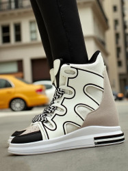 Resti High sports shoes for women with hidden wedge Oblaffi