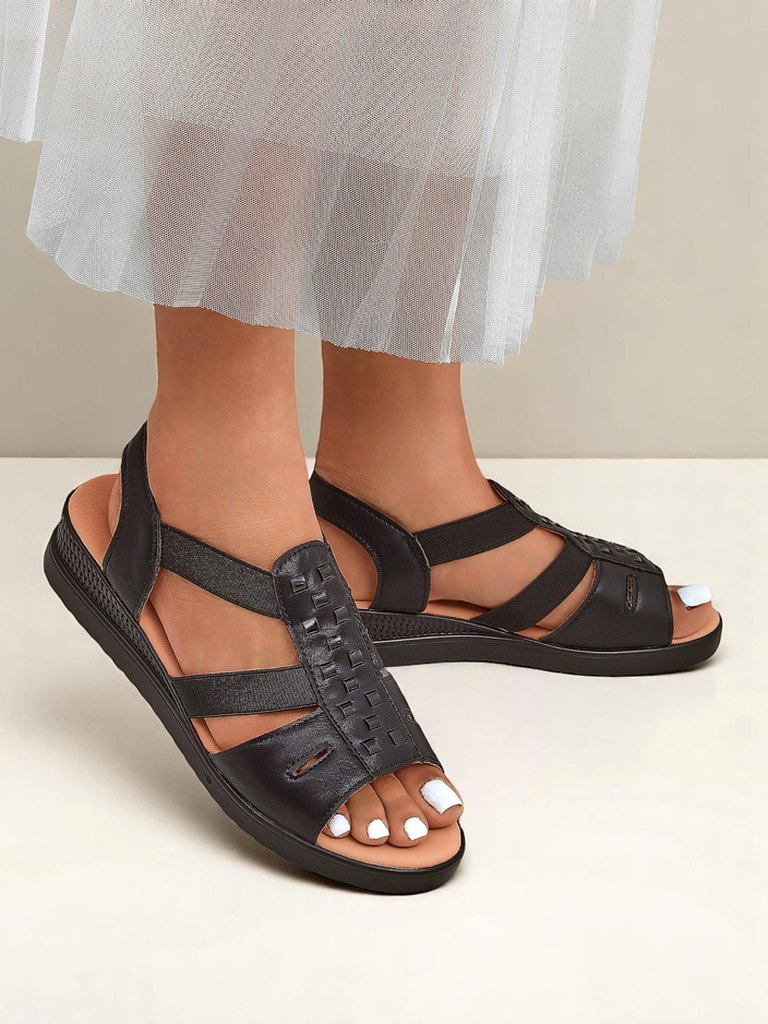 Resti Royal Fashion Women's Low Wedge Sandals Sora