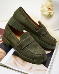 Resti Women's moccasins with zircons Eroime