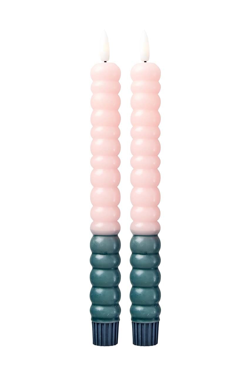 Rice  Sada LED svíček  Soft Pink 2-pack