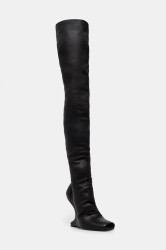 Rick Owens Lilies  kozačky nad kolena dámské kožené Cantilever 11