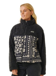 Rip curl dámská bunda Soleil Puffer Black | Černá | Velikost L