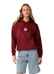 Rip curl dámská mikina Icons Of Surf Relaxed Dark Plum | Fialová | Velikost S