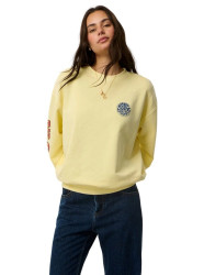 Rip curl dámská mikina Sg Heritage Oversized Fleece Soft Yellow | Žlutá | Velikost XS