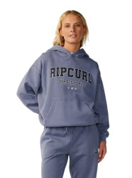 Rip curl dámská mikina Varsity Sports O/S Blue Grey | Modrá | Velikost S