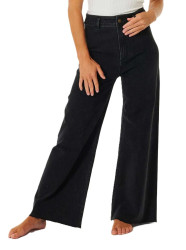 Rip curl dámské kalhoty Holiday Denim Washed Black | Černá | Velikost 31