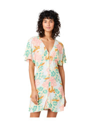 Rip curl dámské mini šaty Follow The Sun Light Orange | Oranžová | Velikost L