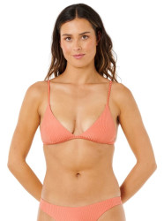 Rip curl dámský horní díl plavek Luxe Surf Fixed Tri Red | Červená | Velikost XS