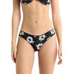 Rip curl dámský spodní díl plavek Party Wave Cheeky Hipster Black / White | Černá | Velikost XS