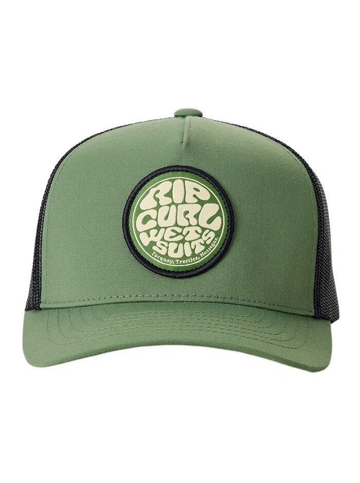 Rip curl dětská kšiltovka Wetsuit Icon Trucker Aloe | Zelená | Velikost One Size