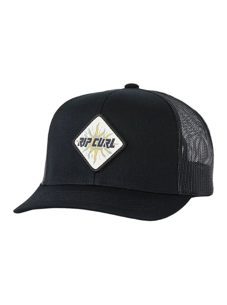 Rip curl kšiltovka Custom Badge Trucker Black | Černá | Velikost One Size
