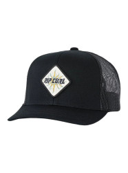 Rip curl kšiltovka Custom Badge Trucker Black | Černá | Velikost One Size