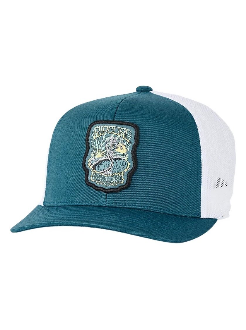 Rip curl kšiltovka Custom Badge Trucker Dusty Jade | Zelená | Velikost One Size