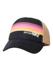 Rip curl kšiltovka Mixed Revival Trucker Washed Black | Černá | Velikost One Size | 100% bavlna