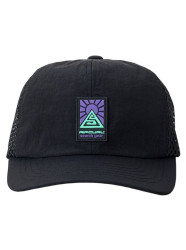 Rip curl kšiltovka Search Dawn Trucker Black | Černá | Velikost One Size