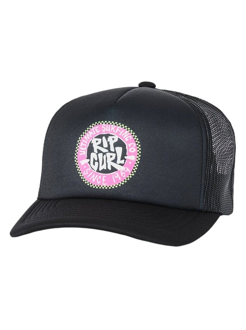 Rip curl kšiltovka Sessions Foam Trucker Black / Yellow | Černá | Velikost One Size