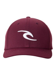 Rip curl kšiltovka Tepan 2.0 Flexfit Plum | Červená | Velikost One Size